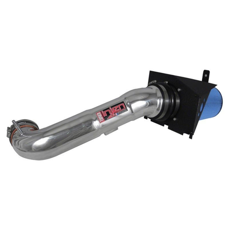 Injen 09-10 Ford F-150 3 valve V8 4.6L Wrinkle Black Power-Flow Air Intake System Cold Air Intakes Injen