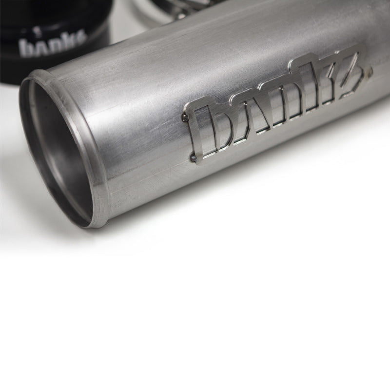 Banks Power 17-19 GM 2500/3500 6.6L L5P Intake Resonator Delete System - Natural Finish Connecting Pipes Banks Power