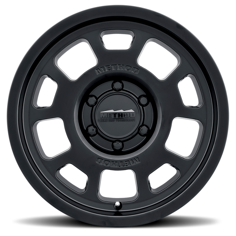 Method MR705 17x8.5 0mm Offset 5x5 71.5mm CB Matte Black Wheel Wheels - Cast Method Wheels