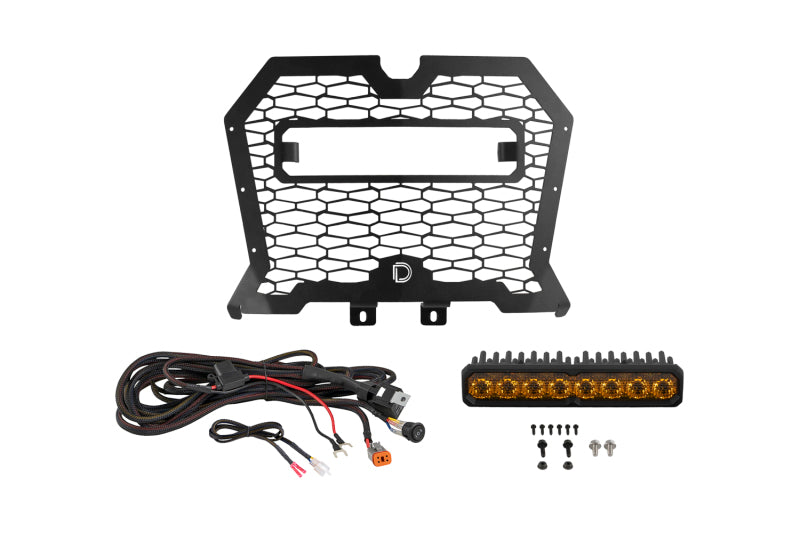 Diode Dynamics 19-24 Polaris RZR XP SS10 Grille Sport Yellow Combo Light Bars & Cubes Diode Dynamics
