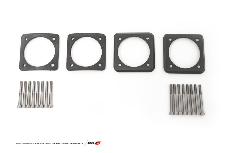 AMS Performance 2009+ Nissan GT-R Throttle Body Isolators Throttle Bodies AMS