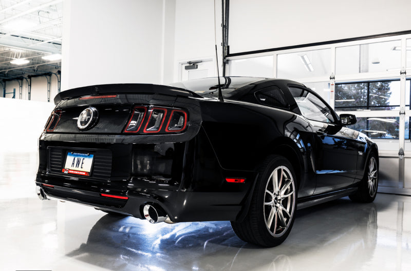 AWE Tuning S197 Mustang GT Axle-back Exhaust - Touring Edition (Chrome Silver Tips) Axle Back AWE Tuning