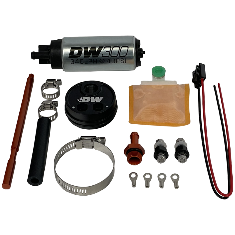 DeatschWerks 2.5L Module Surge Tank In-Tank Pump Adapter w/ DW300 340lph Fuel Pump Surge Tanks DeatschWerks