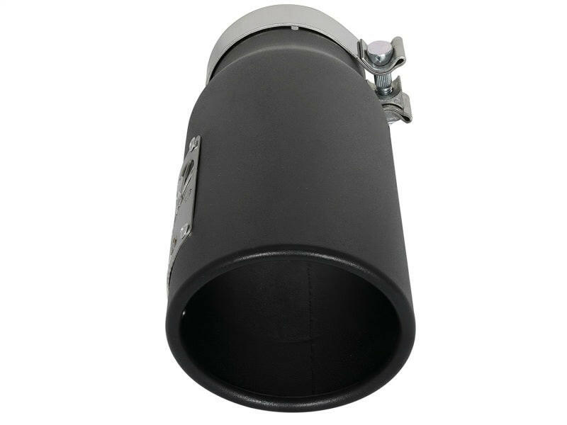 aFe MACH Force-Xp 409 Stainless Steel Exhaust Tip 3.5 In x 4.5in Out x 12in L Clamp-On Catback aFe