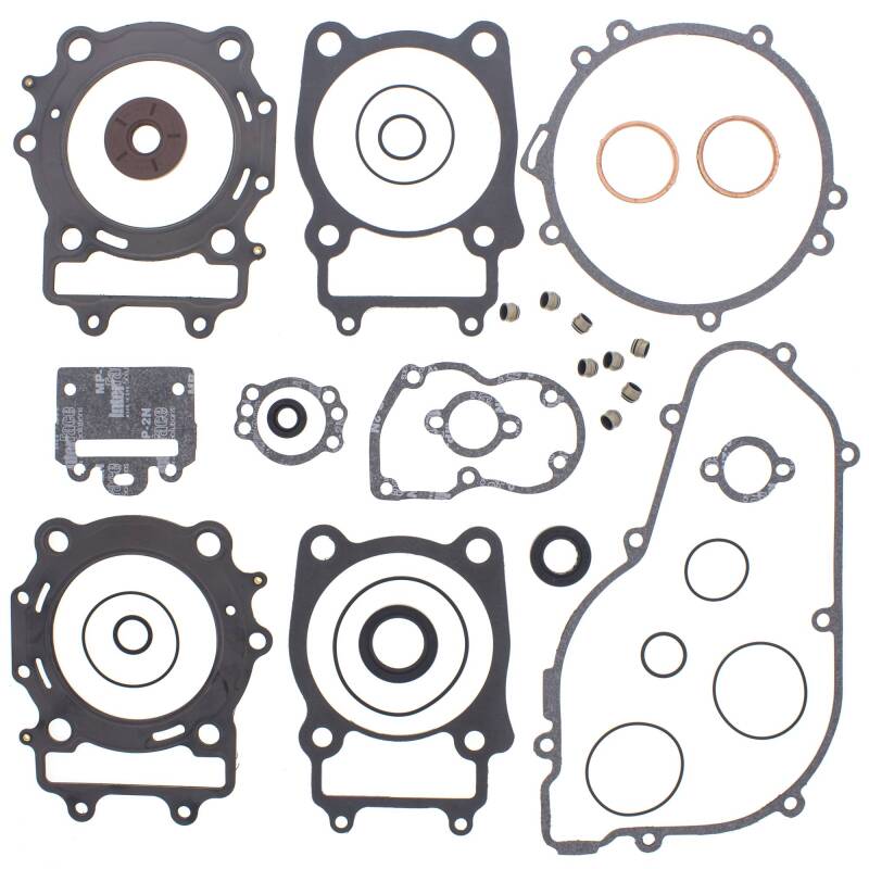 Vertex Gaskets 08-10 Arctic Cat 1000 H2 THUNDERCAT Complete Gasket Kit w/ Oil Seals Engine Hardware Vertex Pistons