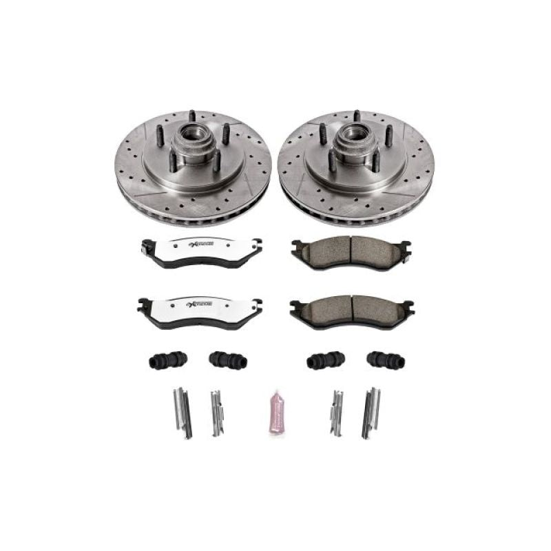 Power Stop 00-02 Ford Expedition Front Z36 Truck & Tow Brake Kit Brake Kits - Performance D&S PowerStop