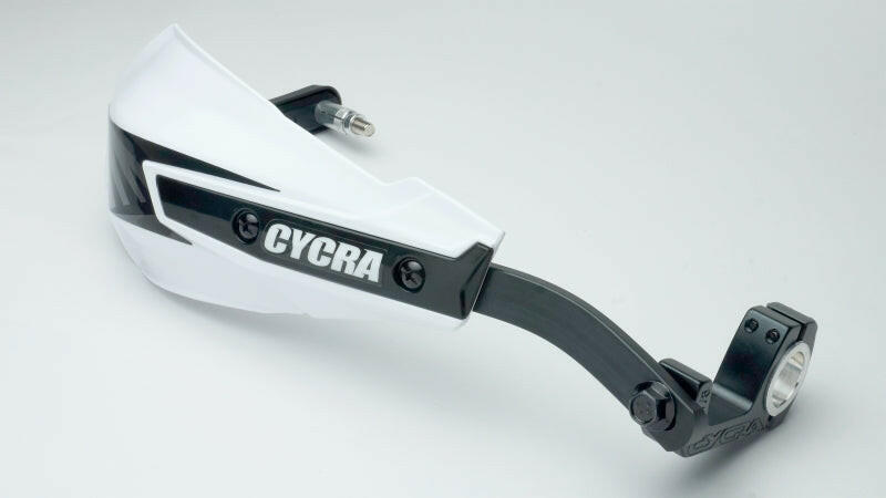Cycra Vortex Hand Guard/w Universal U-Clamps- Red Hand Guards Cycra