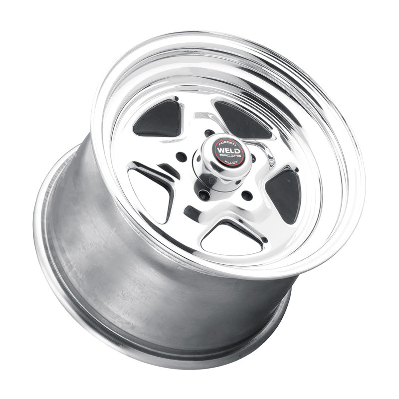 Weld ProStar 15x9 / 5x4.75 BP / 5.5in. BS Polished Wheel - Non-Beadlock Wheels - Forged Weld