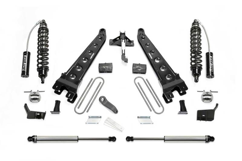 Fabtech 17-21 Ford F250/F350 4WD Diesel 6in Rad Arm Sys w/2.5 & 2.25 Coilovers Fabtech
