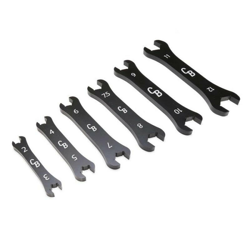 Chase Bays Billet Aluminum AN Wrench Set (12 Size Set) Tools Chase Bays