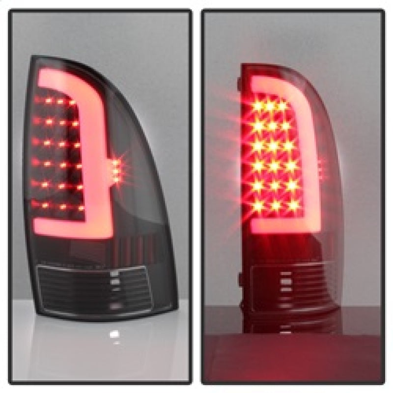 xTune Toyota Tacoma 05-15 Tail Lights - Light Bar LED - Black ALT-ON-TT05-LBLED-BK Tail Lights SPYDER