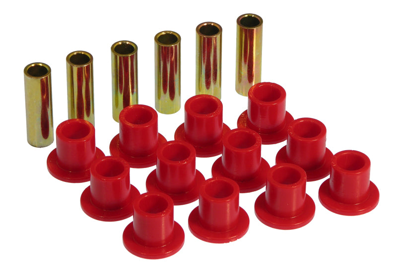 Prothane 61-68 International Scout 80/800 Spring & Shackle Bushings - Red Bushing Kits Prothane