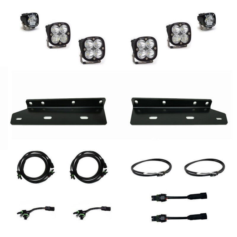 Baja Designs 2021+ Ford Raptor Aftermarket Pro Fog Pocket Sport Kit Fog Lights Baja Designs