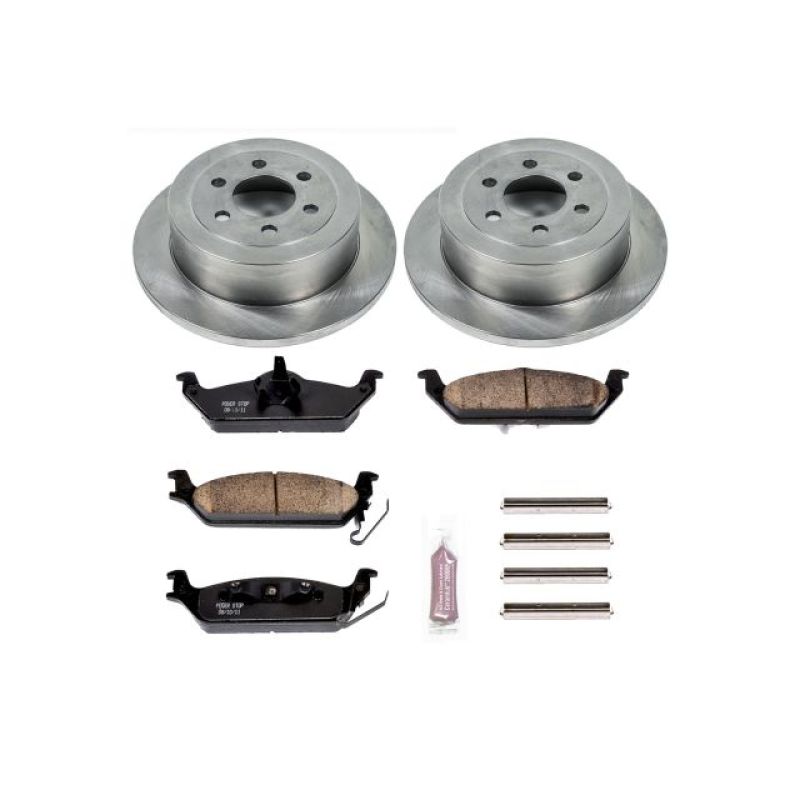 Power Stop 03-04 Dodge Dakota Rear Autospecialty Brake Kit Brake Kits - OE PowerStop