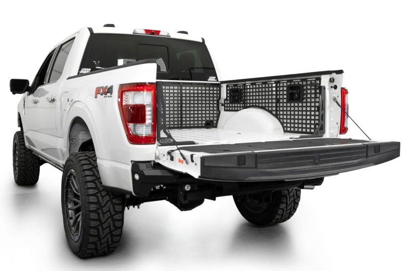 ADD 2021+ Ford F150 Raptor 66in Bed Cab Molle Panels - Center Exterior Trim Addictive Desert Designs