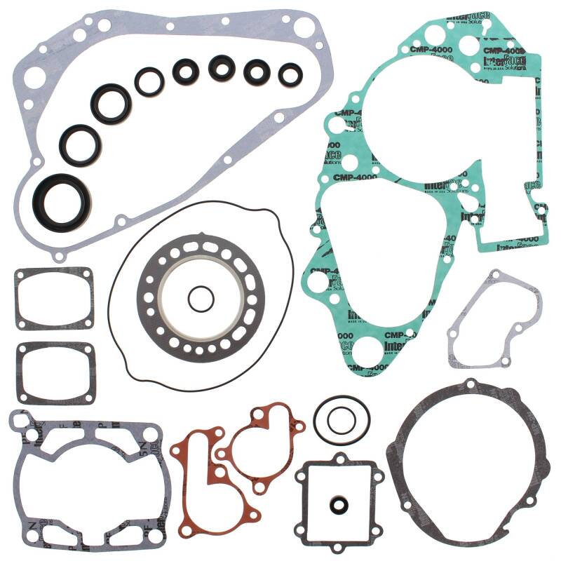 Vertex Gaskets 89-94 Suzuki RMX250 Complete Gasket Kit w/ Oil Seals Engine Hardware Vertex Pistons
