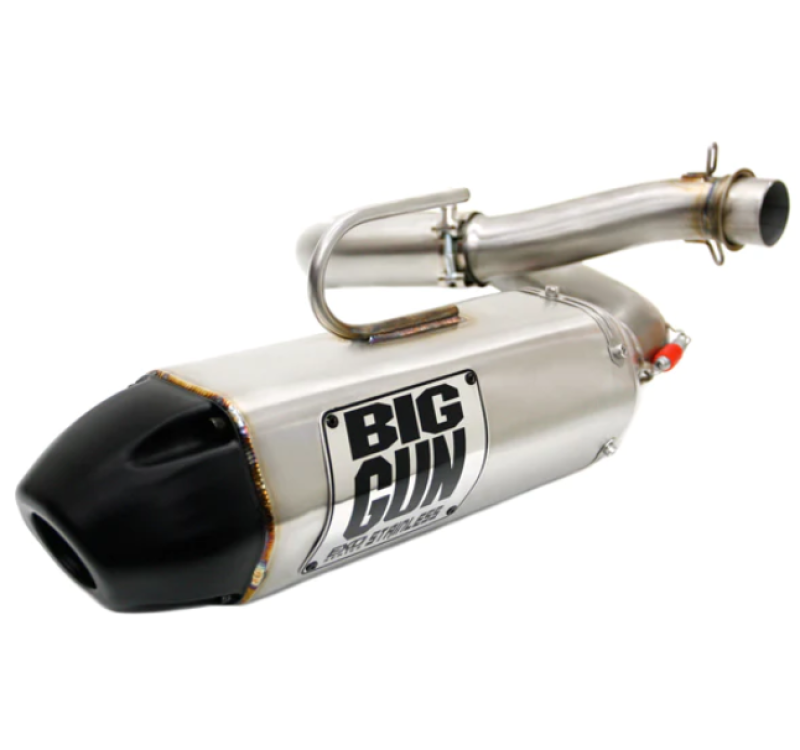 Big Gun 11-14 Polaris RZR 800 EXO Stainless Slip On Exhaust Powersports Exhausts Big Gun