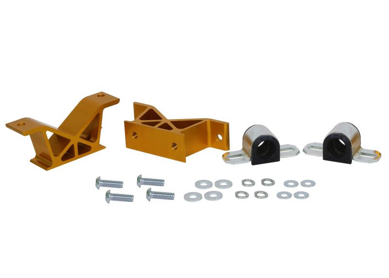 Whiteline 02-07 Subaru WRX/04-07 STi 24mm HD Rear Sway Bar Mount Kit Sway Bars Whiteline
