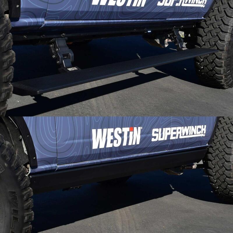 Westin 21-23 Ford Bronco 4dr (Excl. Bronco Sport) Pro-e Running Boards - Tex. Blk Running Boards Westin