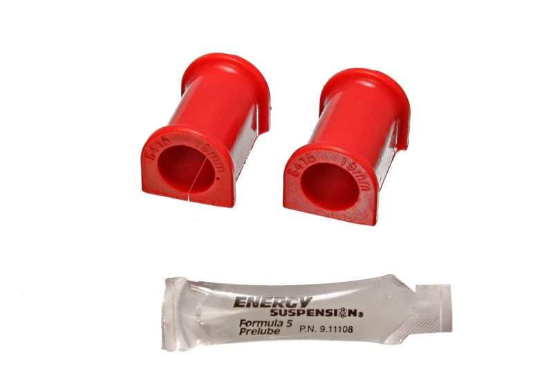 Energy Suspension 95-99 Mitsubishi Eclipse FWD/AWD Red 19mm Front Sway Bar Bushings Bushing Kits Energy Suspension