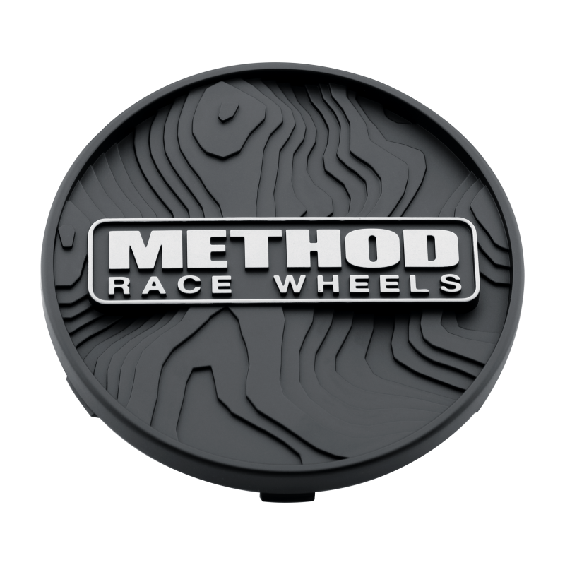Method Race Wheels Top Snap In Center Cap 86 mm - Black Wheel Center Caps Method Wheels