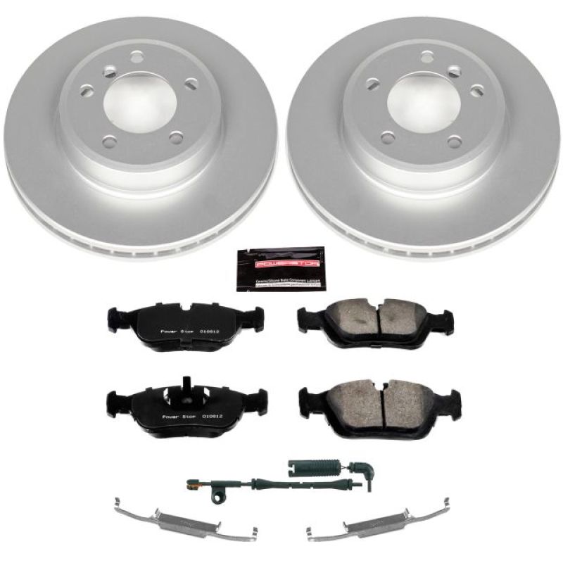 Power Stop 2000 BMW 323i Front Z23 Evolution Sport Coated Brake Kit Brake Kits - Performance D&S PowerStop