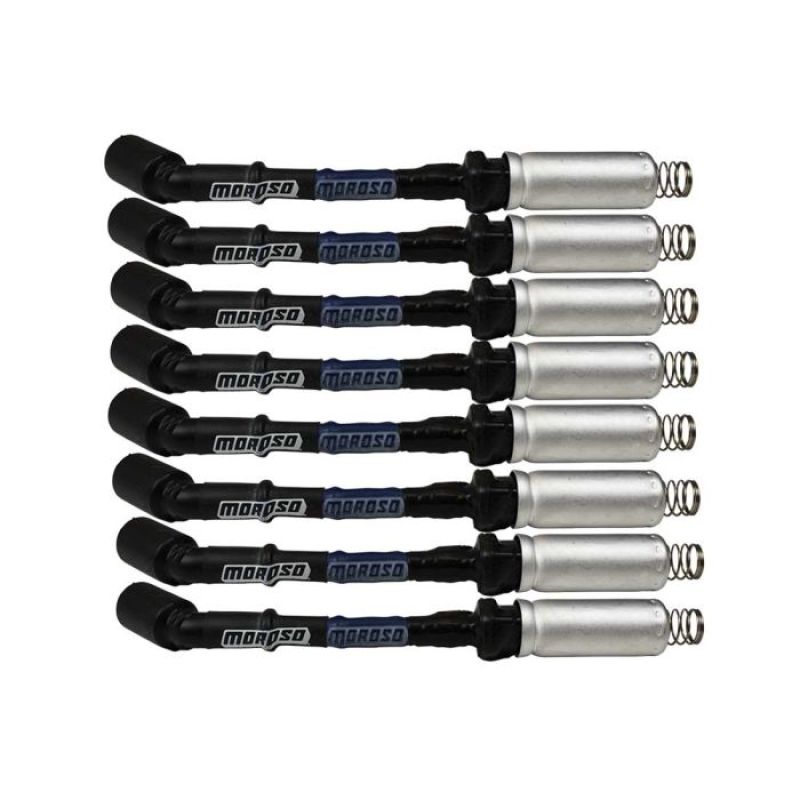 Moroso Custom Ignition Wire Set - Blue Max - Spiral Core Spark Plug Wire Sets Moroso