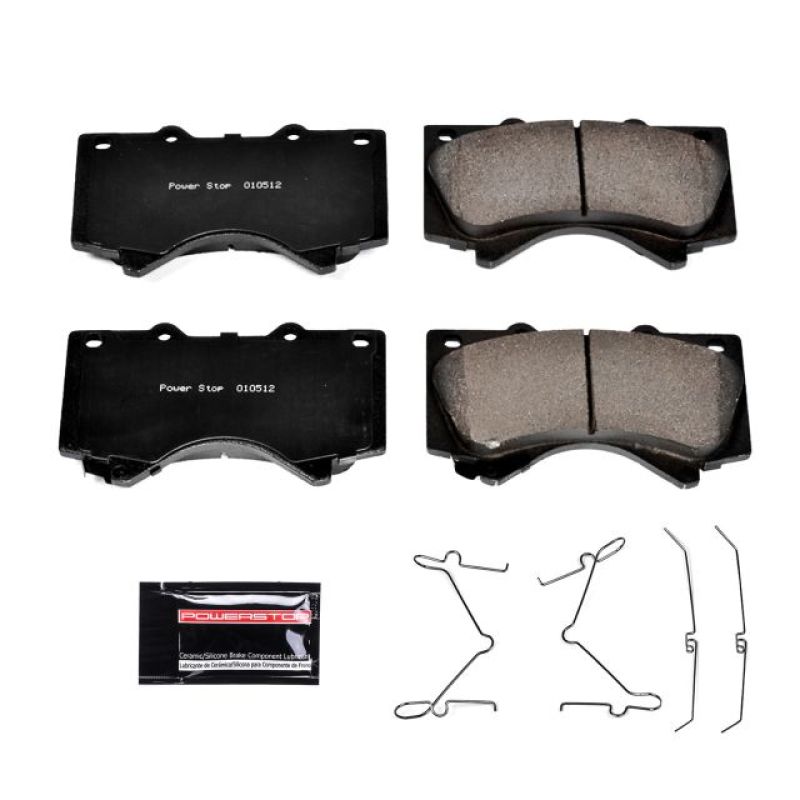 Power Stop 08-11 Lexus LX570 Front Z23 Evolution Sport Brake Pads w/Hardware Brake Pads - Performance PowerStop