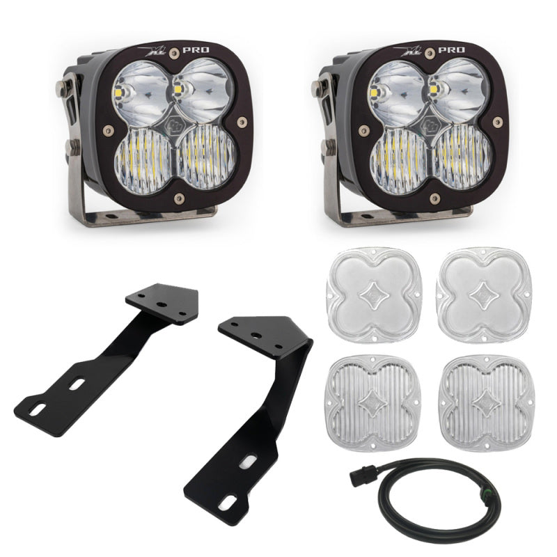 Baja Designs 19-23 Mercedes Sprinter XL Pro A-Pillar Kit Light Bars & Cubes Baja Designs
