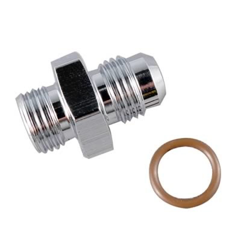 Fragola -8AN x 7/8-14 (10) Radius Fitting O-Ring - Chrome O-Rings Fragola