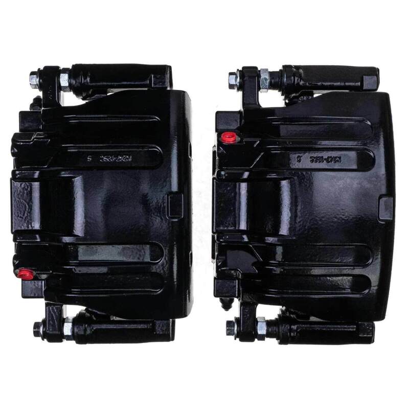 Power Stop 19-20 Dodge Charger Front Black Calipers - Pair (w/Bracket) Brake Calipers - Perf PowerStop