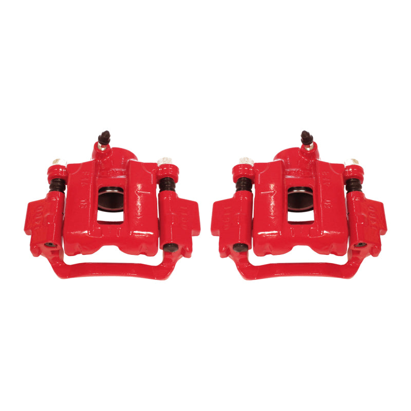 Power Stop 10-18 Lexus GX460 Rear Red Calipers w/Brackets - Pair Brake Calipers - Perf PowerStop