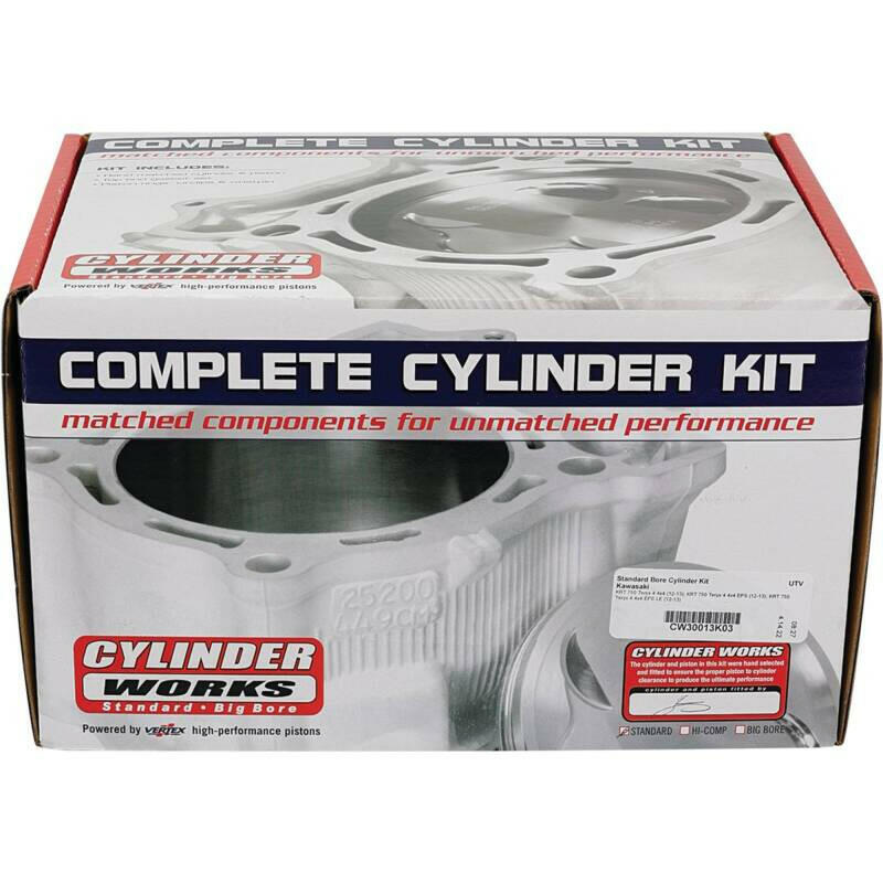 Cylinder Works 12-13 Kawasaki KRT 750 Teryx 4 4x4 750cc Standard Bore Cylinder Kit Cylinder Kits Cylinder Works