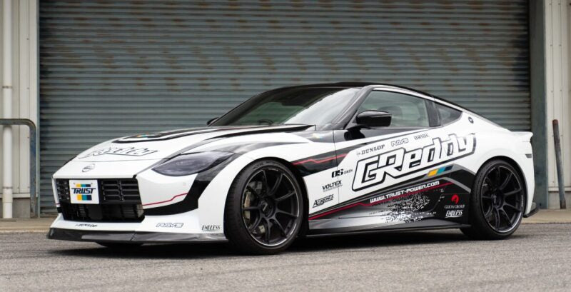 GReddy 2022+ Nissan Z Carbon Front Lip Spoiler Aero Kit Lips & Splitters GReddy