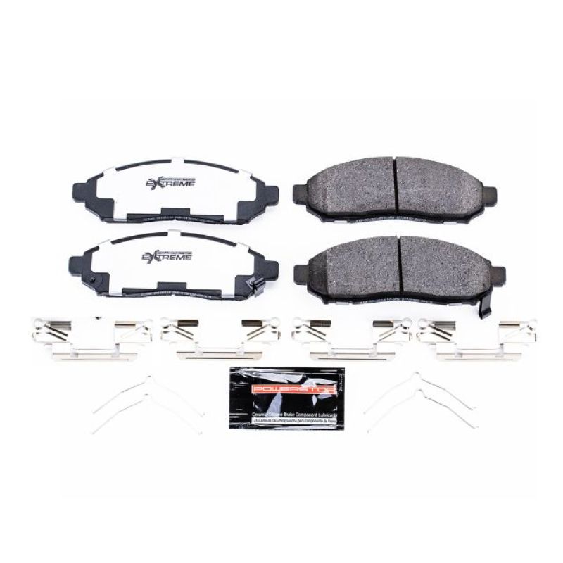 Power Stop 2015 Chevrolet City Express Front Z36 Truck & Tow Brake Pads w/Hardware Brake Pads - Performance PowerStop