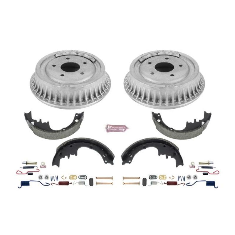 Power Stop 87-91 Chevrolet LLV Rear Autospecialty Drum Kit Brake Drums PowerStop