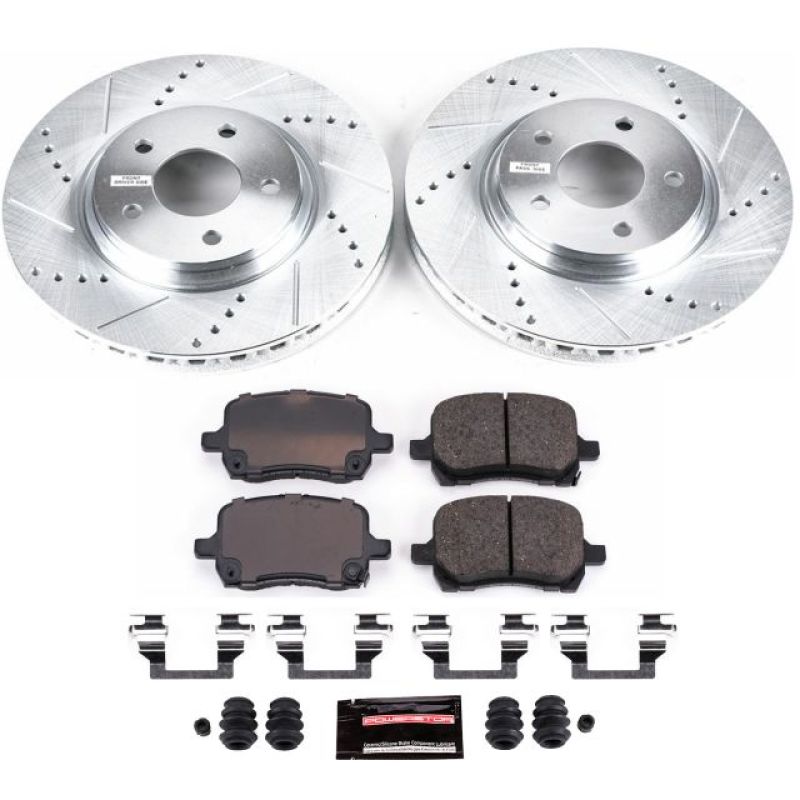 Power Stop 05-06 Chevrolet Cobalt Front Z23 Evolution Sport Brake Kit Brake Kits - Performance D&S PowerStop