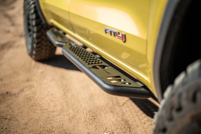 DV8 Offroad 23-24 Chevy Colorado OE Plus Side Steps - Black Steel Side Steps DV8 Offroad
