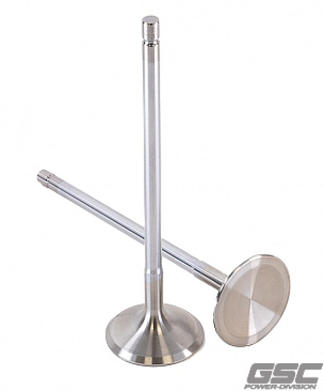 GSC P-D Toyota G16E-GTS 32mm Head (STD) 117.1mm Long Alloy Chrome Polished Exhaust Valve - Single Valves GSC Power Division