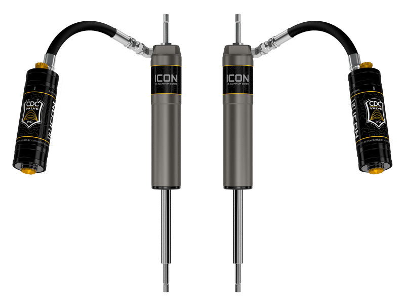 ICON 1997+ Nissan Patrol (Y61) Front 2.5 Series Shocks VS RR CDCV - Pair Shocks and Struts ICON