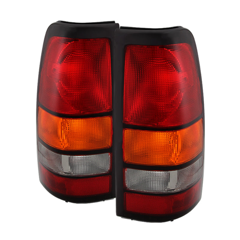 xTune GMC Sierra 1500 2500 3500 Fleetside 04-06 Tail Lights OEM ALT-JH-GS04-OE-RAC Tail Lights SPYDER