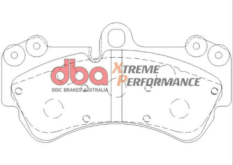 DBA 03-08 Porsche Cayenne S XP650 Front Brake Pads Brake Pads - Performance DBA