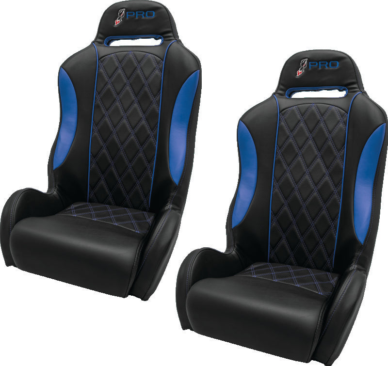 DragonFire Racing Dfr Pro Series Seats Blk/Blue Misc Powersports DragonFire Racing