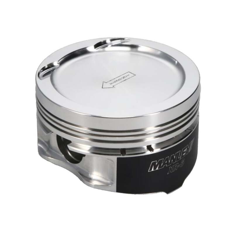 Manley Nissan SR20DE Piston Set - 87.00mm Bore 1.260in CH, -12.00 CC Piston Sets - Forged - 4cyl Manley Performance