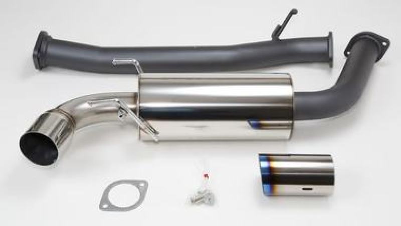 HKS RX8 75mm Single Ti-Tip Hi Power Cat-back Exhaust (SUS304 NO COATING) Catback HKS