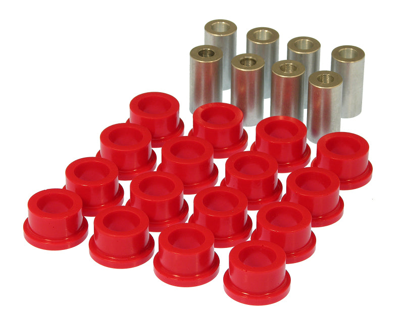 Prothane 10 Chevy Camaro Rear Toe & Trailing Arm Link Bushings - Red Bushing Kits Prothane