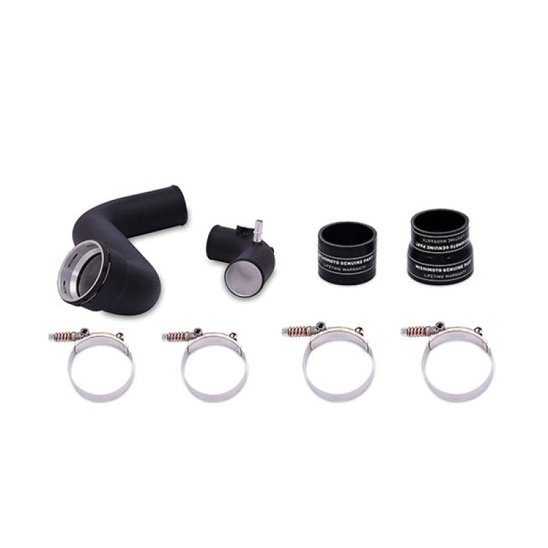 Mishimoto 11-14 Ford F-150 3.5L EcoBoost Cold Side Intercooler Pipe Kit - Wrinkle Black Intercooler Pipe Kits Mishimoto