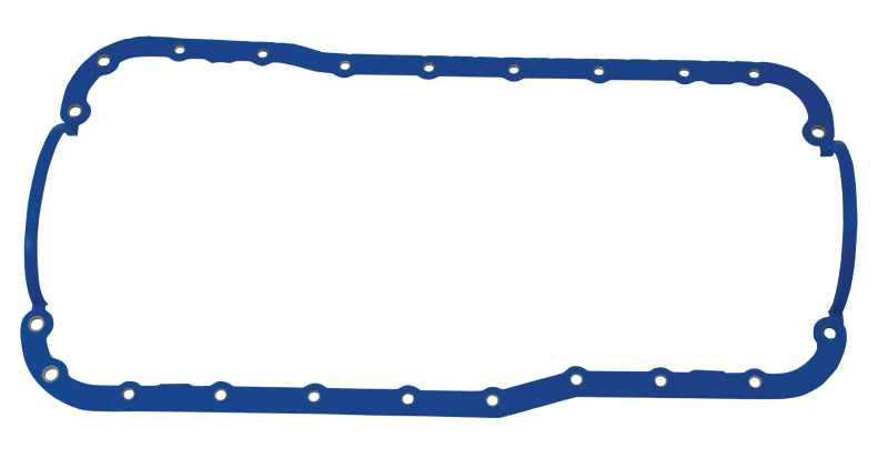 Moroso Ford 289-302 (Late Model Oil Pan) Oil Pan Gasket - One Piece - Reinforced Steel Gasket Kits Moroso