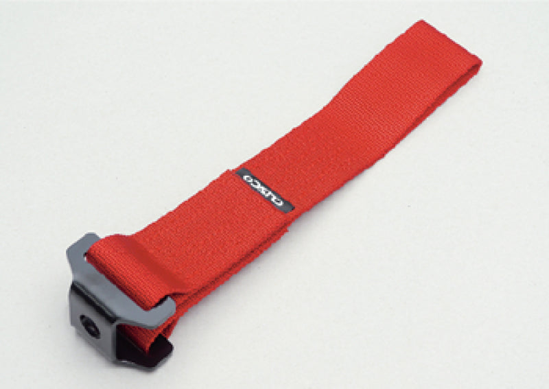 Cusco Universal 7715lbs Tow Strap - Red (420mm L x 50mm W) Tow Hooks Cusco