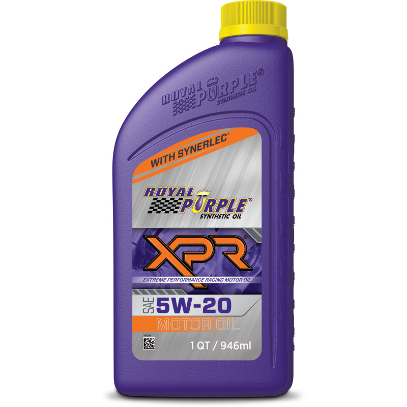 Royal Purple XPR Synthetic Extreme Performance 5W-20 Racing Oil - 1 Quart Motor Oils Royal Purple